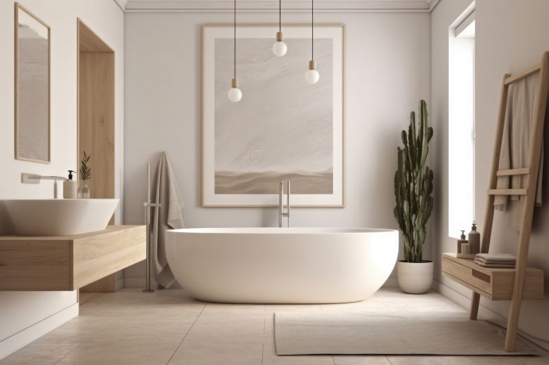 Minimalist Freestanding Tub